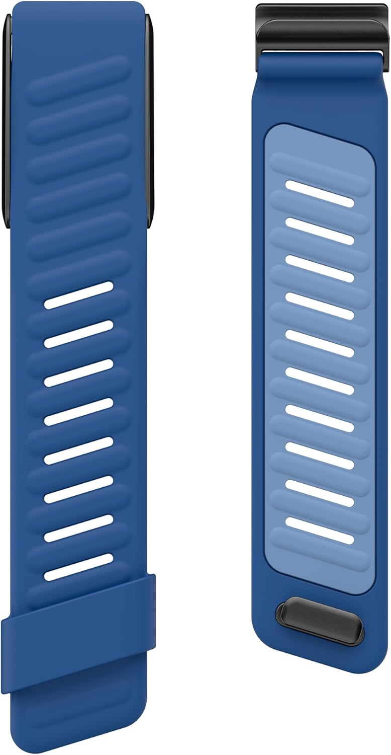 Dado Comfort Durable Silicone Wristband Compatible with WHOOP 4.0 Band, Soft Silicone Sports Loop Strap for Men & Women, with U Shapped Connector - Image 4